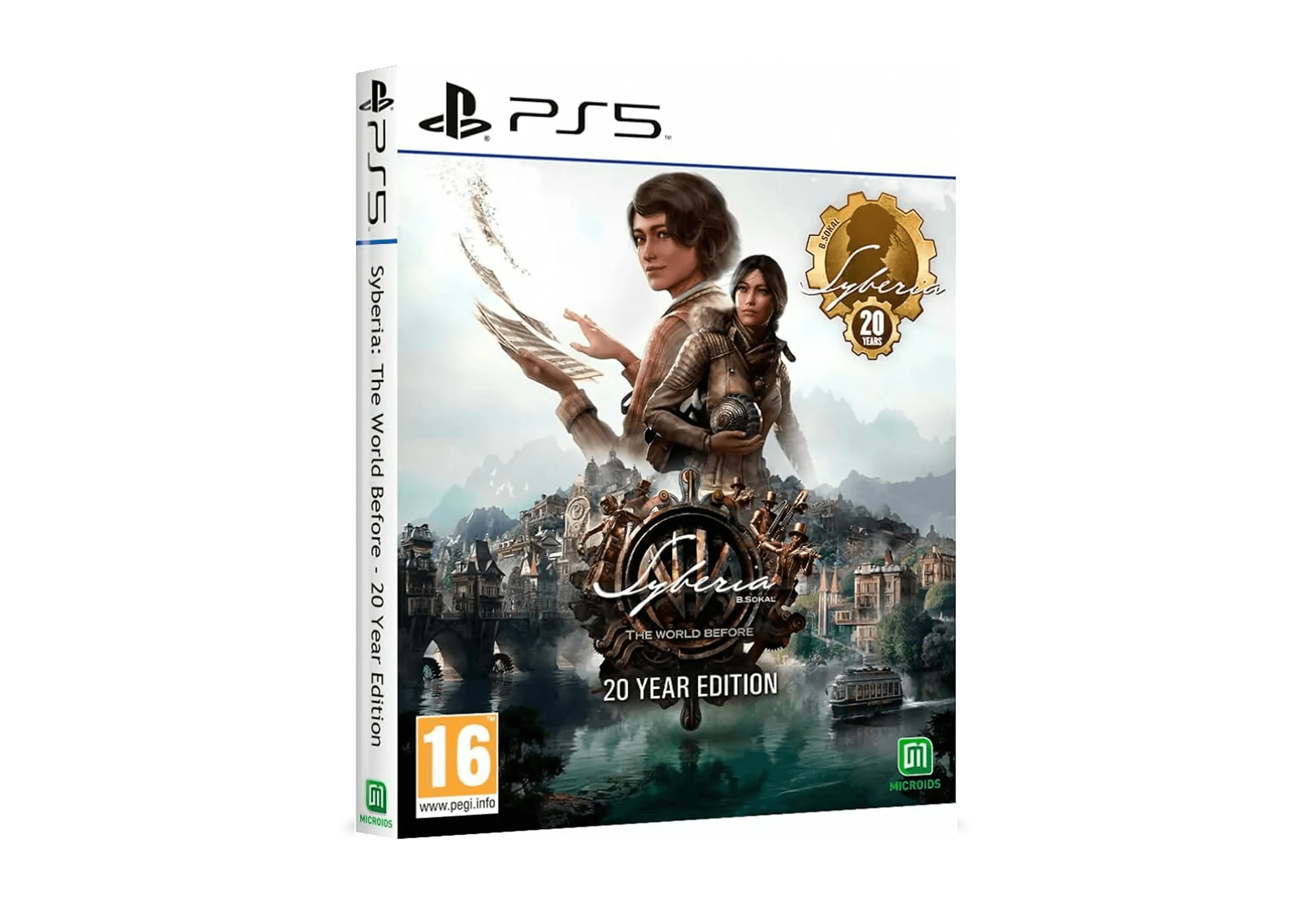 Syberia: The World Before-20 year edition game playstation 5 Adventure cover