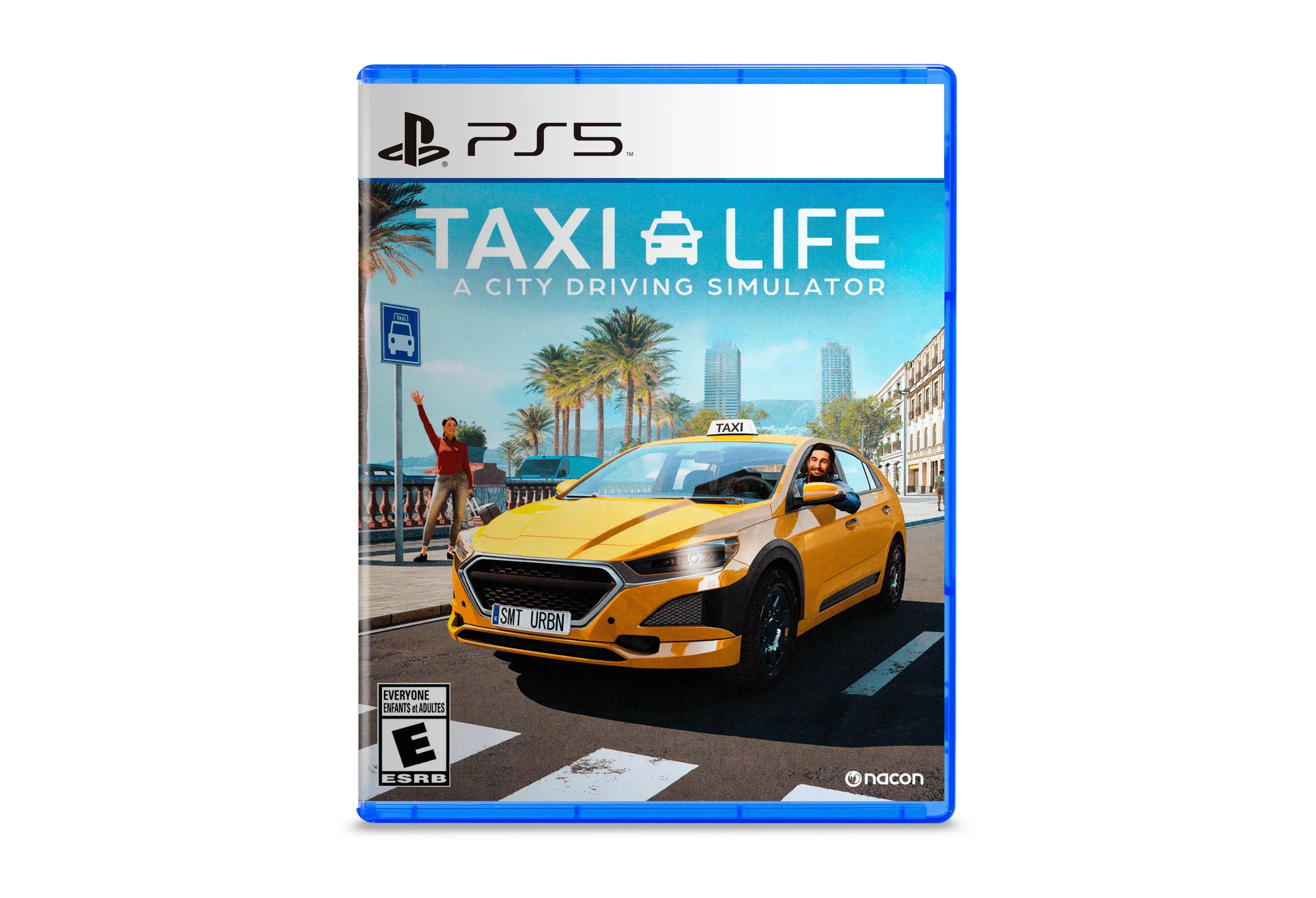 Taxi Life: A City Driving Simulator game playstation 5 Simulation cover