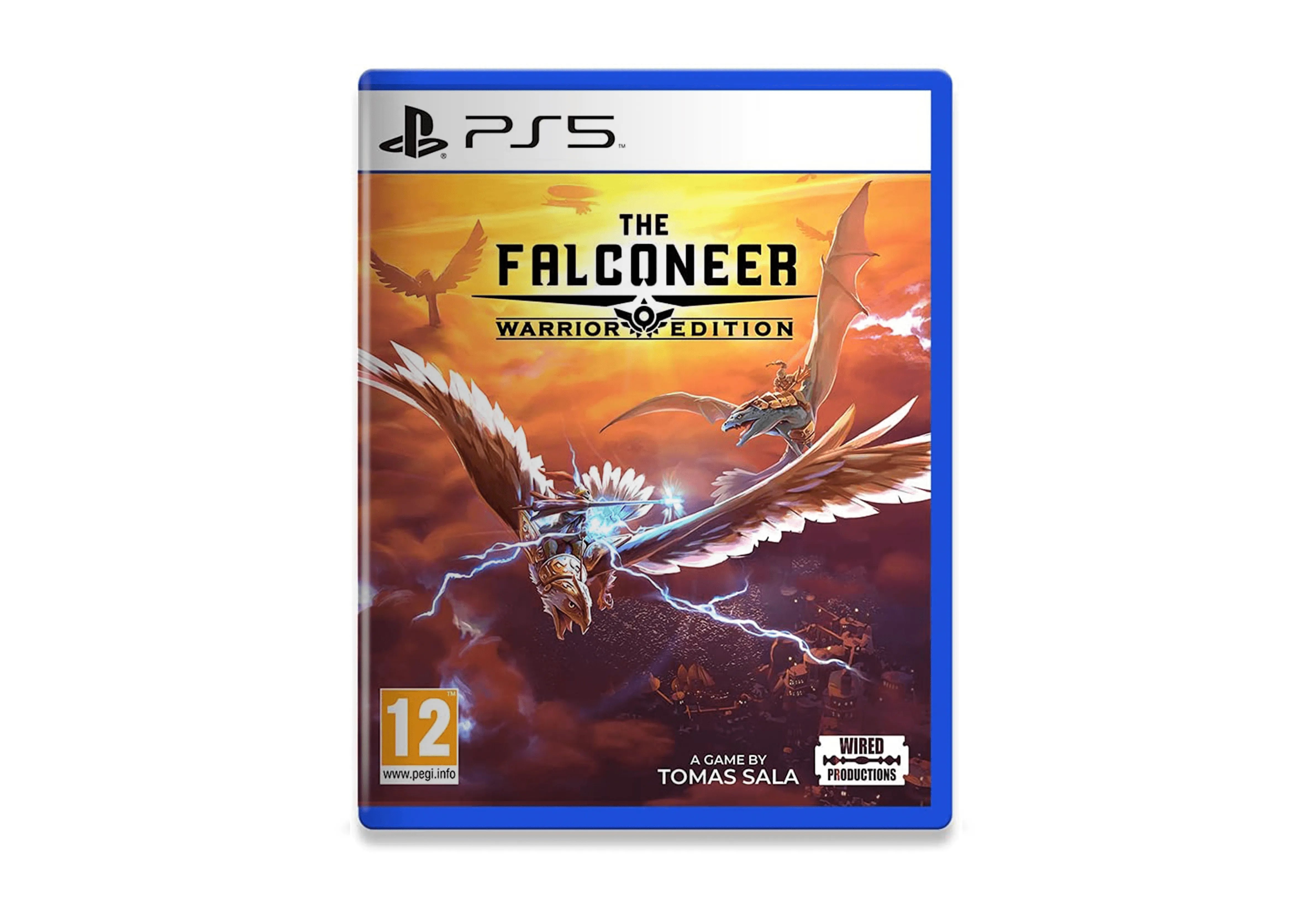 The Falconeer Warrior Edition game playstation 5 Adventure cover